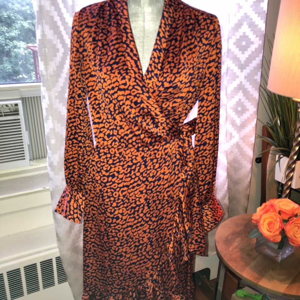Retro and Icon wrap dress